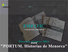 Tablet Screenshot of empatic.es